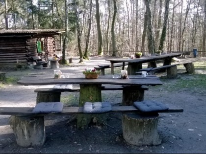 Photo: Blockh&amp;uuml;tte -  in der Clenzer Schweiz